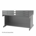 Safco High Base for 4994GRR Flat File, Grey 4975GR